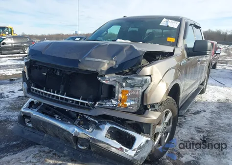 2018 Ford F-150 Xlt from USA, damaged, VIN 1FTEW1EG5JFC52986